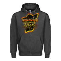 Remember Your Roots Zipper Hoodie | Teevron
