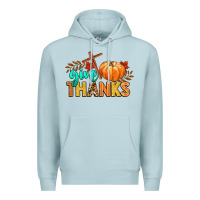 Blue Mist give thanks Premium Hoodie - CowGirlArtShop