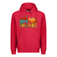 Cardinal give thanks Premium Hoodie - CowGirlArtShop