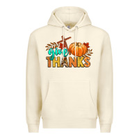 Sandshell give thanks Premium Hoodie - CowGirlArtShop