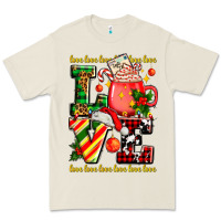 Bone love with coffee cup and christmas lights Premium Tee - AdoDesignShop