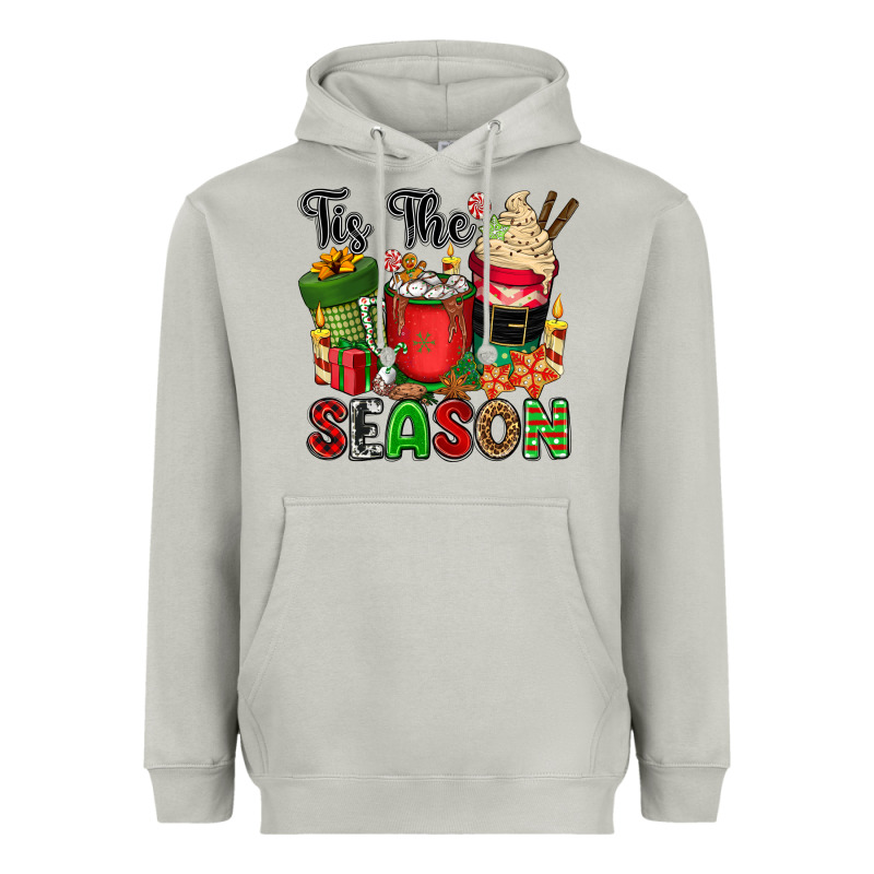Tis The Season Heavyweight Hoodie by CowGirlArtShop | Teevron