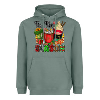 Sage tis the season Heavyweight Hoodie - CowGirlArtShop