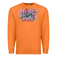Carrot Faith hope cure Cancer Awareness Premium Sweatshirt - HowdyJamesFarm