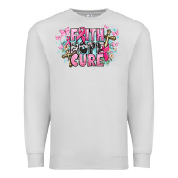Dove Grey Faith hope cure Cancer Awareness Premium Sweatshirt - HowdyJamesFarm