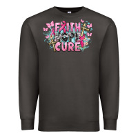 Smoke Faith hope cure Cancer Awareness Premium Sweatshirt - HowdyJamesFarm