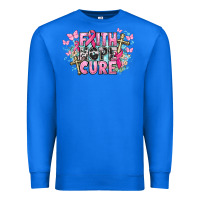 True Royal Faith hope cure Cancer Awareness Premium Sweatshirt - HowdyJamesFarm