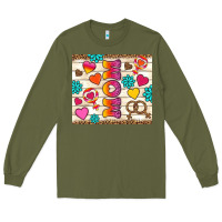 Army Green Western LGBTQ+ Mom Lesbian Tumbler Long Sleeve Tee - BundleAndBundleShop