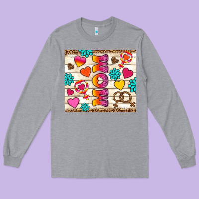 Western Lgbtq+ Mom Lesbian Tumbler Long Sleeve Tee Designed By Bundleandbundleshop