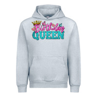Heather Grey birthday queen Urban Hoodie - BundleAndBundleShop