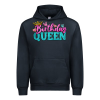 Navy birthday queen Urban Hoodie - BundleAndBundleShop