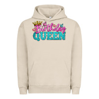 Pigment French Oak birthday queen Urban Hoodie - BundleAndBundleShop