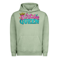 Pigment Oil Green birthday queen Urban Hoodie - BundleAndBundleShop