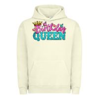 Pigment Pistachio birthday queen Urban Hoodie - BundleAndBundleShop