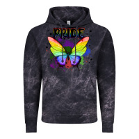 Cloud Black rainbow butterfly pride lgbtq Vintage Hoodie - MaliasSmallBusiness