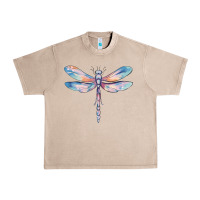 French Oak dragonfly Urban Heavy Tee - MaliasSmallBusiness