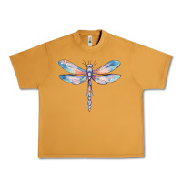 Peanut Butter dragonfly Urban Heavy Tee - MaliasSmallBusiness