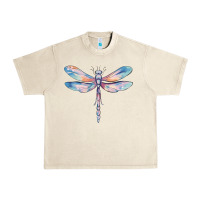 Sandshell dragonfly Urban Heavy Tee - MaliasSmallBusiness