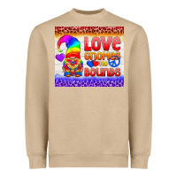Mushroom LGBTQ+ Love Gnomes No Bounds Tumbler Heavyweight Sweatshirt - BundleAndBundleShop