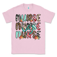Bubblegum Pink nurse nurse nurse Classic Tee - NancyCooperArtShop