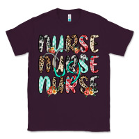 Plum nurse nurse nurse Classic Tee - NancyCooperArtShop