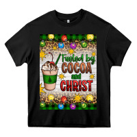 Black christmas fueled by cocoa and christ Heavy Core Tee - Artiststas