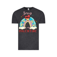 Vintage Black sorry girls mommy is valentine Vintage Tee - MaliasSmallBusiness
