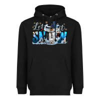 Black let it snow Heavyweight Hoodie - CowGirlArtShop