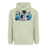 Matcha let it snow Heavyweight Hoodie - CowGirlArtShop