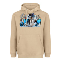 Mushroom let it snow Heavyweight Hoodie - CowGirlArtShop