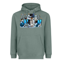 Sage let it snow Heavyweight Hoodie - CowGirlArtShop