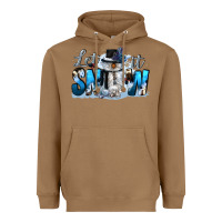 Toasted Coconut let it snow Heavyweight Hoodie - CowGirlArtShop