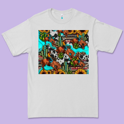 Rodeo Cowboy Tumbler Premium Tee Designed By Jahusdesignshop