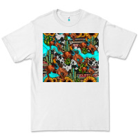 White rodeo cowboy tumbler Premium Tee - JahusDesignShop