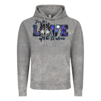 Cloud Rock for the love of the wolves Vintage Hoodie - RanaPortraitStore