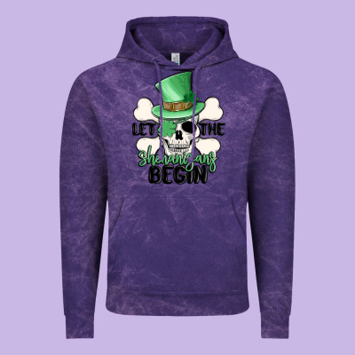 Let The Shenanigans Begin Vintage Hoodie Designed By Maliassmallbusiness