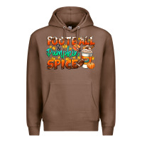 Chestnut football pumpkin spice Premium Hoodie - CowGirlArtShop