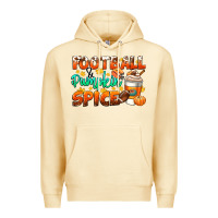 Pina Colada football pumpkin spice Premium Hoodie - CowGirlArtShop