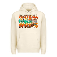 Tofu football pumpkin spice Premium Hoodie - CowGirlArtShop