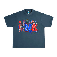 Midnight Navy 4th of july cna Urban Heavy Tee - NancyCooperArtShop