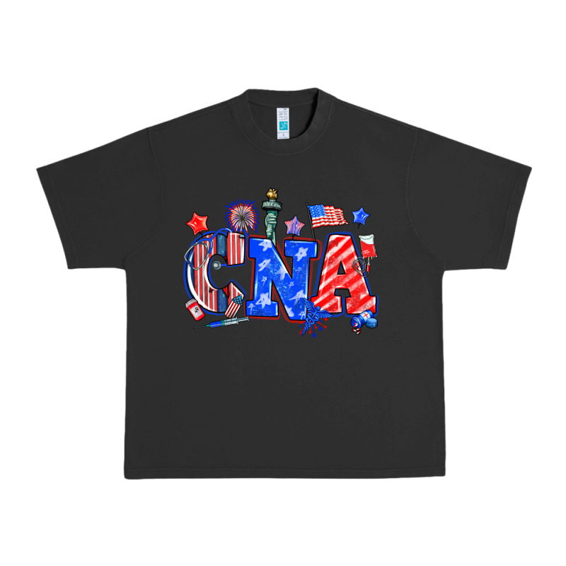 4th Of July Cna Urban Heavy Tee by NancyCooperArtShop | Teevron