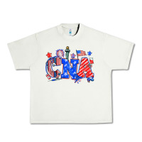 Pistachio 4th of july cna Urban Heavy Tee - NancyCooperArtShop