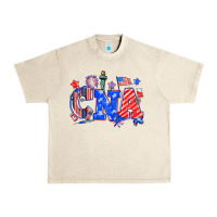Sandshell 4th of july cna Urban Heavy Tee - NancyCooperArtShop