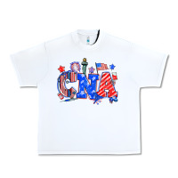 White 4th of july cna Urban Heavy Tee - NancyCooperArtShop