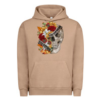 Pigment Burro skull kinda emotionless kinda emotional Urban Hoodie - FaDigitalArtStudio
