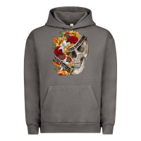 Pigment Tornado skull kinda emotionless kinda emotional Urban Hoodie - FaDigitalArtStudio