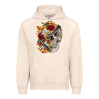 Sandshell skull kinda emotionless kinda emotional Urban Hoodie - FaDigitalArtStudio