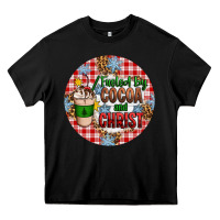 Black christmas fueled by cocoa and christ ornament Heavy Core Tee - Artiststas