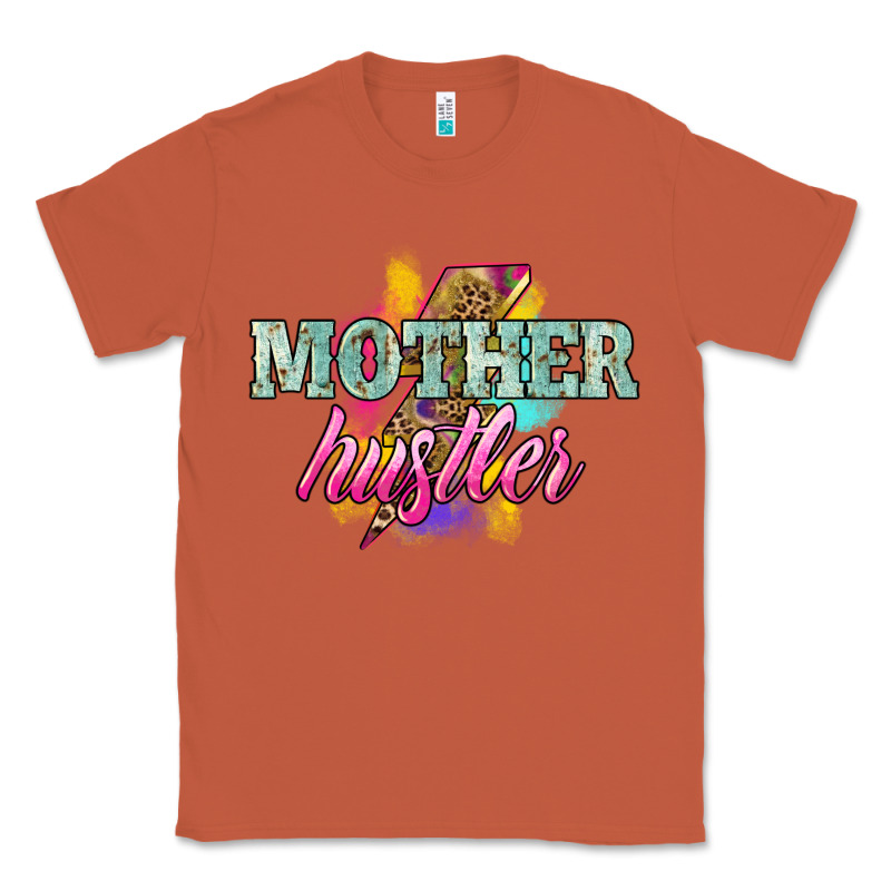Mother Hustler Lightning Bolt Classic Tee by NancyCooperArtShop | Teevron