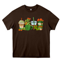 Cactus Coffee Cups Heavy Core Tee | Teevron